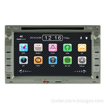 In-dash car DVD player for VW/Volkswagen Passat B5, NAV/CD/MP3/DVD/USB/SD/BT, with 7" TFT monitor